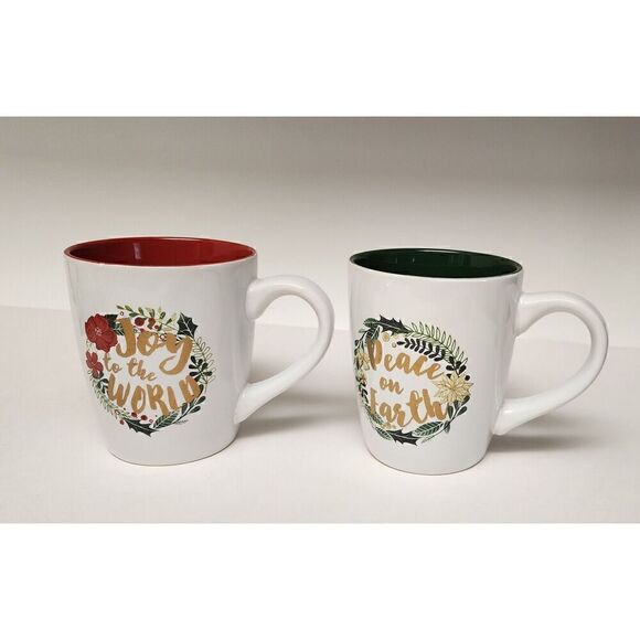 Great Gathering Peace On Earth & Joy To The World 20oz Mugs - Picture 2 of 8